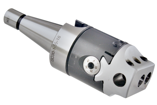 50 mm universal usage boring head with ISO30 shank