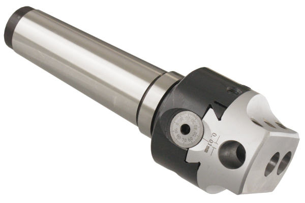75 mm universal usage boring head with MT5 morse taper shank