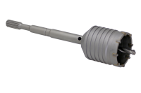 Spline shank heavy duty hollow core drill bit Ø 102 mm