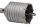Spline shank heavy duty hollow core drill bit Ø 102 mm