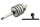 3-16 mm anahtarlı mandren MK1 morse konik adaptörlü