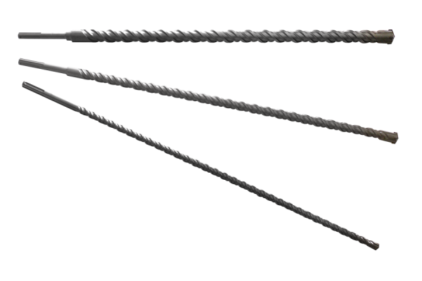 3x SDS Max pitkä porasarja Hilti TE-Y TE54/55/56 TE60/72 TE74/75 TE76/76ATC