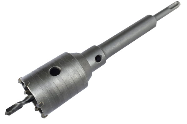 SDS Plus твердосплавный tрубчатый сердечник колонкового длиной 270 mm Ø 45 mm