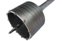 SDS Plus sertmetal darbeli delme buat 270 mm uzunluğunda Ø 68 mm