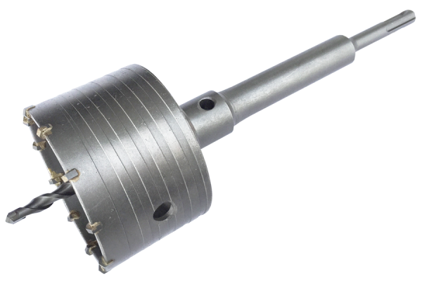 SDS Plus sertmetal darbeli delme buat 270 mm uzunluğunda Ø 100 mm