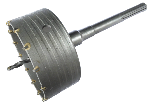 SDS Max metal duro broca hueco 270 mm de largo Ø 110 mm