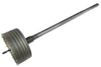 SDS Max metallo duro corona a forare lungo 570 mm Ø 110 mm
