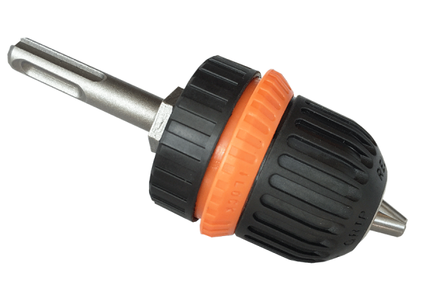 0.8-10 mm keyless drill chuck with SDS Plus adapter