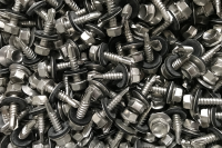 100x stainless steel self-drilling screws with sealing...