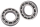 2x ball bearing suitable for Stihl BG45, BG46, 2BG55, BG65, BG85 (95030030242)