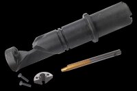 Dyse + rillet pinne + dyseholder for Makita JN1601...