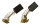 2x spazzole di carbone per Makita ventosa/soffiatore UB1101 10,9 x 4,9 x 14,8 mm