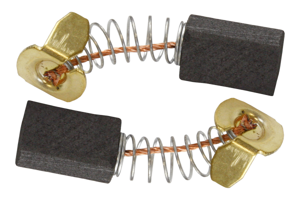 2x kulbørster til Makita slagnøgle TW0200 5 x 8 x 12/13 mm