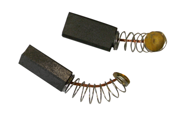 2x spazzole di carbone per Bosch levigatrice orbitale 3727DEVS 5 x 8 x 17 mm