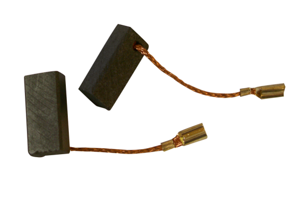 2x escobillas de carbón para Bosch tijeras de hojalatero GSC2,8 5 x 8 x 17 mm