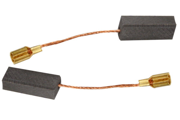 2x koolborstels voor Bosch vlakschuurmachine GEX 150TURBO 5 x 8 x 17,5 mm