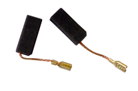 2x kulbørster til Bosch borehammer 11224VSR 5 x 8 x 19,2 mm