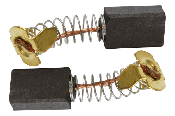 2x kolborstar för Makita suger/blåsare 4014N 6 x 10 x 14,7/16 mm