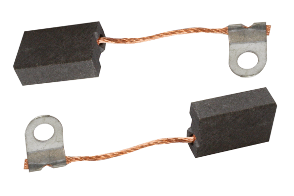 2x kulbørster til Bosch borehammer 11209 6,3 x 12,5 x 18 mm
