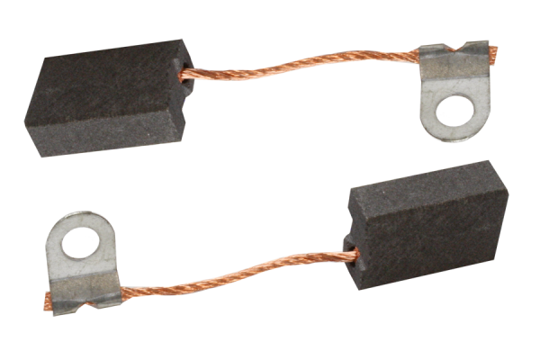 2x kullbørster til Bosch rivehammer 11305 6,3 x 12,5 x 18 mm