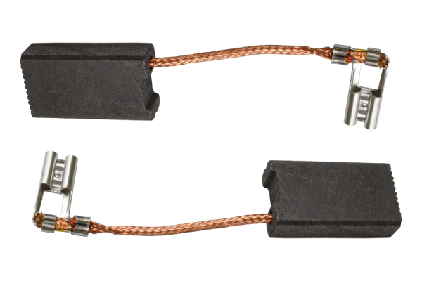 2x spazzole di carbone per Bosch martello perforatore 11220EVS 6,3 x 12,5 x 20 mm