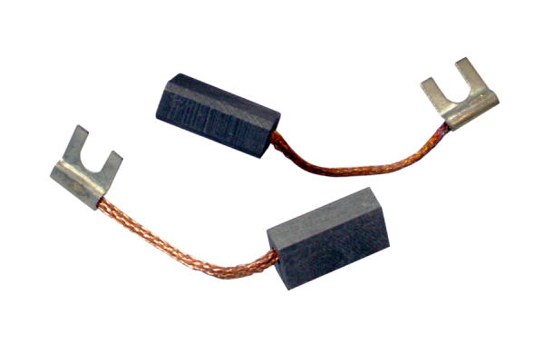 2x escobillas de carbón para Bosch amoladora angular PWS14-180 6,3 x 12,5 x 22 mm
