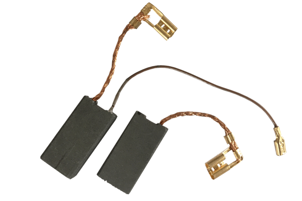 2x kulbørster til Bosch nedrivningshammer GBH4-32DFR 6,3 x 12,5 x 25 mm