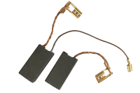 2x uhlíkové kartáče pro Bosch vrtací kladivo RH432VCQ 6,3 x 12,5 x 25 mm