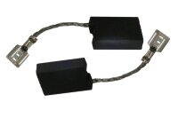 2x kullbørster til Bosch vinkelsliper GWS23-230 6,3 x 16 x 22 mm