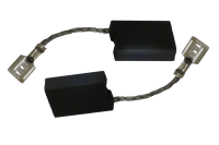 2x koolborstels voor Bosch haakse slijper GWS25-180JS 6,3...