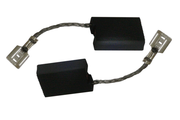 2x kolborstar för Bosch vinkelslip GWS22-230JH 6,3 x 16 x 22 mm