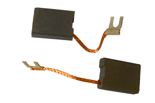 2x balais de charbon pour Bosch meuleuse dangle GWS22-180JH 6,3 x 16 x 22 mm