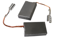 2x spazzole di carbone per Bosch martello perforatore 11245VS 6,3 x 16 x 26 mm