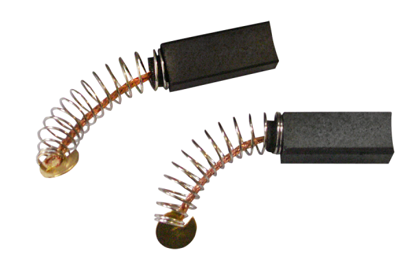 2x balais de charbon pour Bosch perceuse GBM450 6,3 x 6,3 x 17 mm