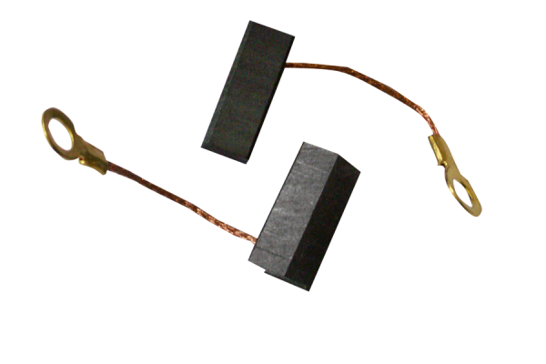 2x spazzole di carbone per Bosch trapano M21S 6,3 x 8 x 16,5 mm
