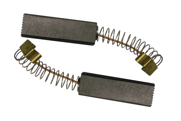 2x Makita için karbon fırçalar enayi/üfleyici 420S 8,9 x 5,9 x 29,5 mm