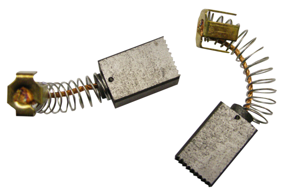 2x carbon brushes for Makita cutter 3620 9.9 x 5.9 x 14.8 mm