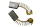 2x szczotki węglowe do Makita narzędzie diamentowe 4105KB 9,9 x 5,9 x 15,0 mm