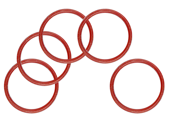 5x anillos de goma para brida de montaje de amoladora angular Bosch 2605703014