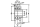 Guide rail groove profile roller support bearing