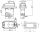 DKLD DZ-6 Universal Maschinen Ein-/Aus Maschinenschalter (Notschalter) Start/Stop elektromagnetischer Schalter