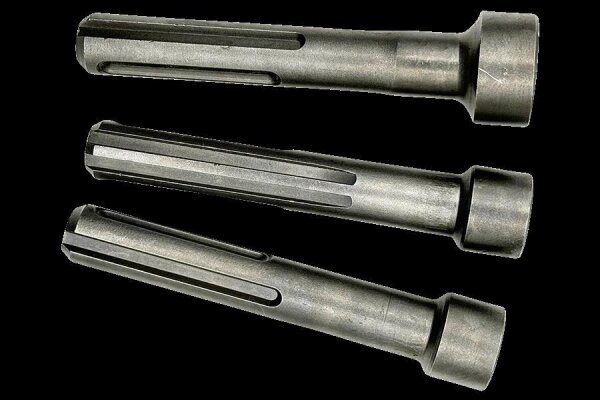 3x SDS Max accessorio di fissaggio per ancoraggi a percussione Ø 16, 20, 25 mm