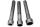 3x SDS Max establecimiento de herramienta para anclajes Ø 16, 20, 25 mm