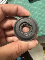 Schnellspannmutter + Aufnahmeflansch M14 für Winkelschleifer
