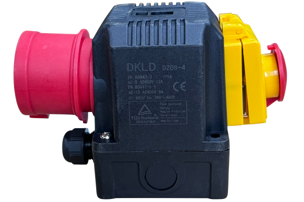 Machine on/off switch (emergency stop) DKLD DZ08-4 400V
