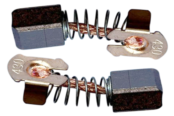 2x kolborstar för Makita BGA452 BGA450 BJS161 DGA452 (CB430 191971-3)