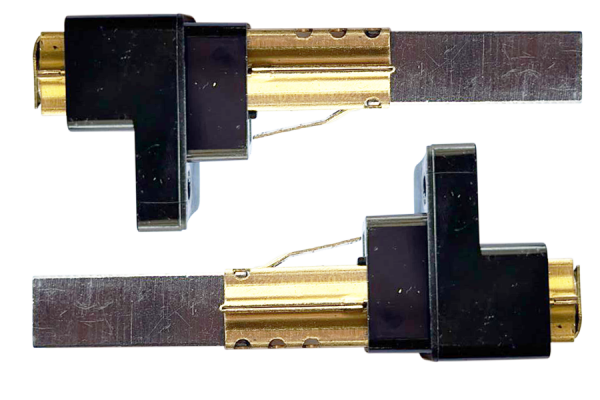 2x kullbørster for støvsuger LG VCA404HEQ, VC9079B, VC9078W
