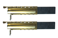2x kullbørster for støvsuger 6,1 x 11 x 32 mm