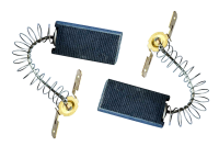 2x hiiliharjat pölynimuriin 5 x 13 x 39 mm
