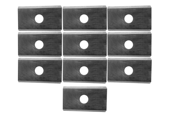 10x plaquettes carbure 20x12x1,5 mm bois | HC20 | 35°